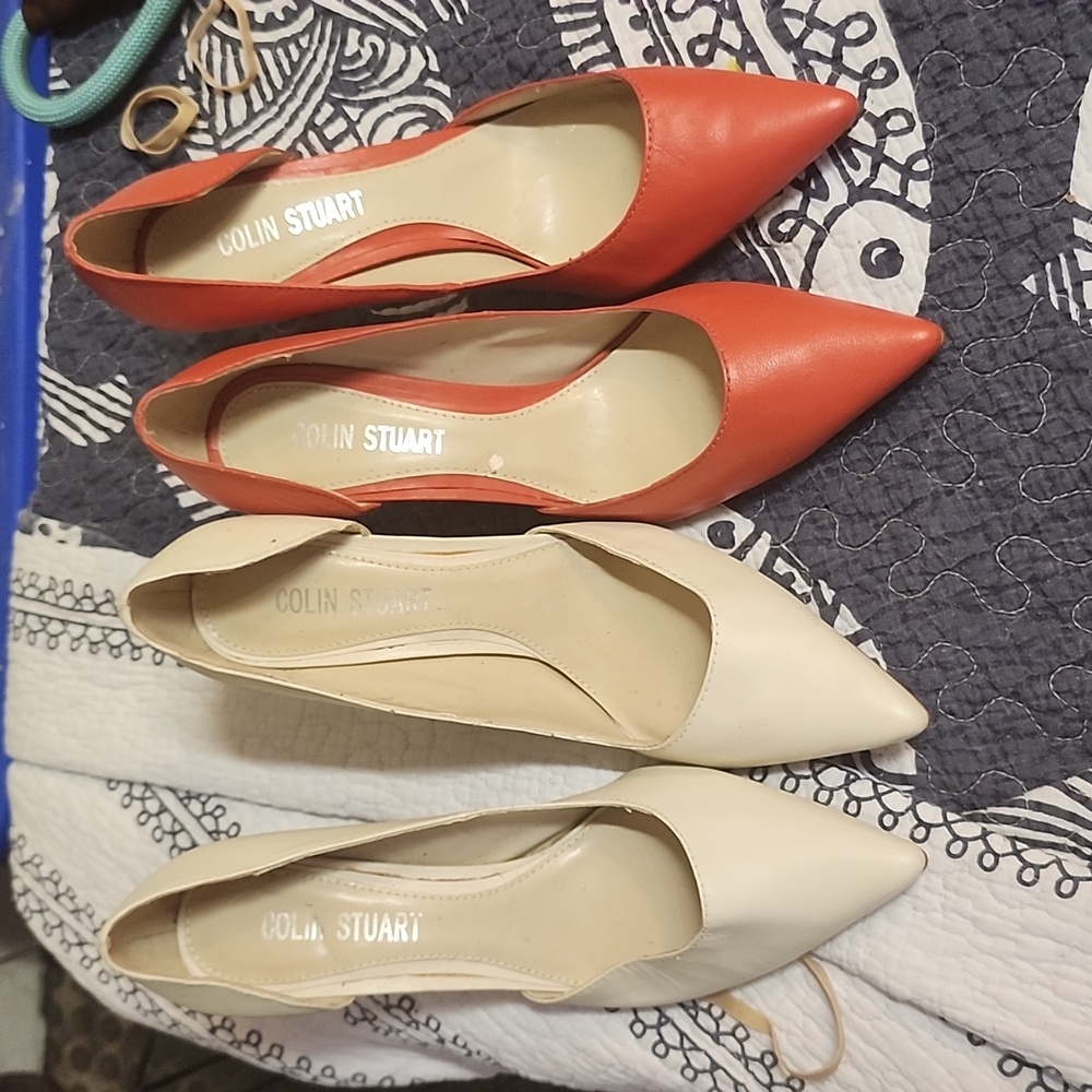 Colin Stuart heels size 9M, NWOT